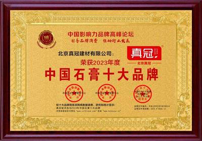 中國(guó)十大石膏品牌排行榜,權(quán)威指南,助力選購(gòu)